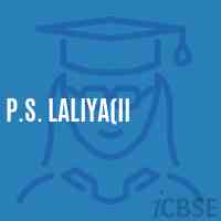P.S. Laliya(Ii Primary School Logo