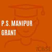P.S. Manipur Grant Primary School Logo