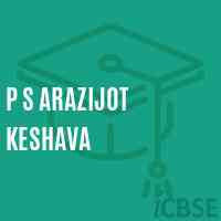P S Arazijot Keshava Primary School Logo