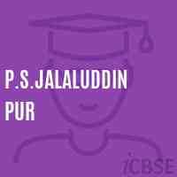 P.S.Jalaluddin Pur Primary School Logo
