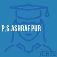 P.S.Ashraf Pur Primary School Logo
