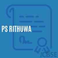 Ps Rithuwa Primary School Logo
