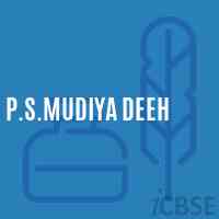 P.S.Mudiya Deeh Primary School Logo