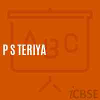 P S Teriya Primary School Logo