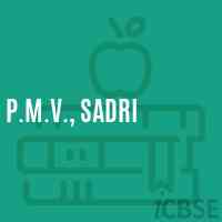 P.M.V., Sadri Middle School Logo