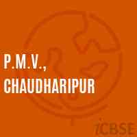 P.M.V., Chaudharipur Middle School Logo