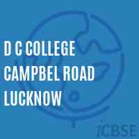 D C College Campbel Road Lucknow High School Logo