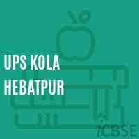 Ups Kola Hebatpur Middle School Logo