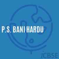 P.S. Bani Hardu Primary School Logo