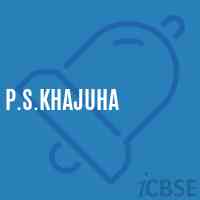 P.S.Khajuha Primary School Logo