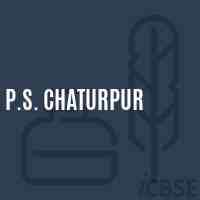 P.S. Chaturpur Primary School Logo