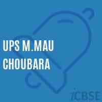 Ups M.Mau Choubara Middle School Logo