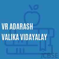Vr Adarash Valika Vidayalay Middle School Logo