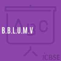 B.B.L.U.M.V Secondary School Logo