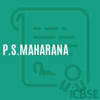 P.S.Maharana Primary School Logo