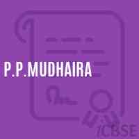 P.P.Mudhaira Primary School Logo