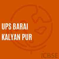 Ups Barai Kalyan Pur Middle School Logo