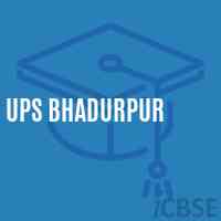 Ups Bhadurpur Middle School Logo
