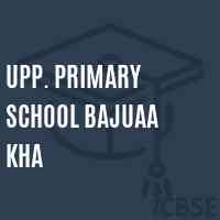 Upp. Primary School Bajuaa Kha Logo