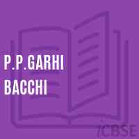 P.P.Garhi Bacchi Primary School Logo