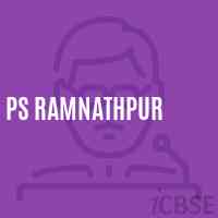 Ps Ramnathpur Primary School Logo