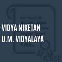 Vidya Niketan U.M. Vidyalaya Senior Secondary School Logo