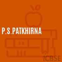 P.S.Patkhirna Primary School Logo