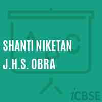 Shanti Niketan J.H.S. Obra Middle School Logo
