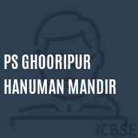 Ps Ghooripur Hanuman Mandir School Logo