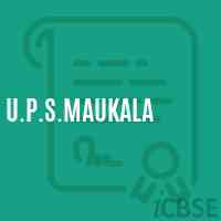 U.P.S.Maukala Middle School Logo