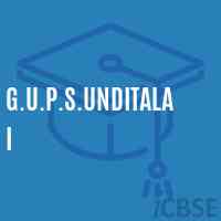 G.U.P.S.Unditalai Middle School Logo