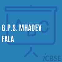 G.P.S. Mhadev Fala Primary School Logo