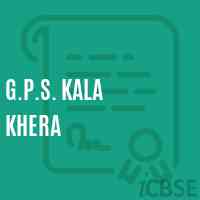 G.P.S. Kala Khera Primary School Logo