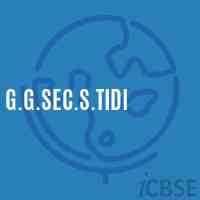 G.G.Sec.S.Tidi Secondary School Logo