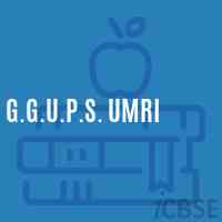 G.G.U.P.S. Umri Middle School Logo
