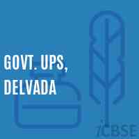 Govt. Ups, Delvada Middle School Logo