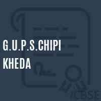 G.U.P.S.Chipi Kheda Middle School Logo