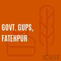 Govt. Gups, Fatehpur Middle School Logo