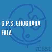 G.P.S. Ghoghara Fala Primary School Logo