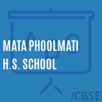 Mata Phoolmati H.S. School Logo