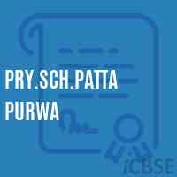 Pry.Sch.Patta Purwa Primary School Logo