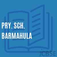 Pry. Sch. Barmahula Primary School Logo