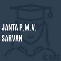 Janta P.M.V. Sarvan Middle School Logo