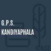 G.P.S. Kandiyaphala Primary School Logo