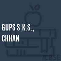 Gups S.K.S., Chhan Middle School Logo