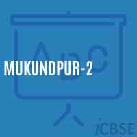 Mukundpur-2 Primary School Logo