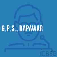 G.P.S., Bapawar Primary School Logo