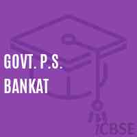 Govt. P.S. Bankat Primary School Logo