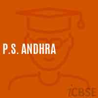 P.S. andhra Primary School Logo