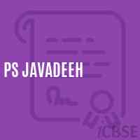 Ps Javadeeh Primary School Logo